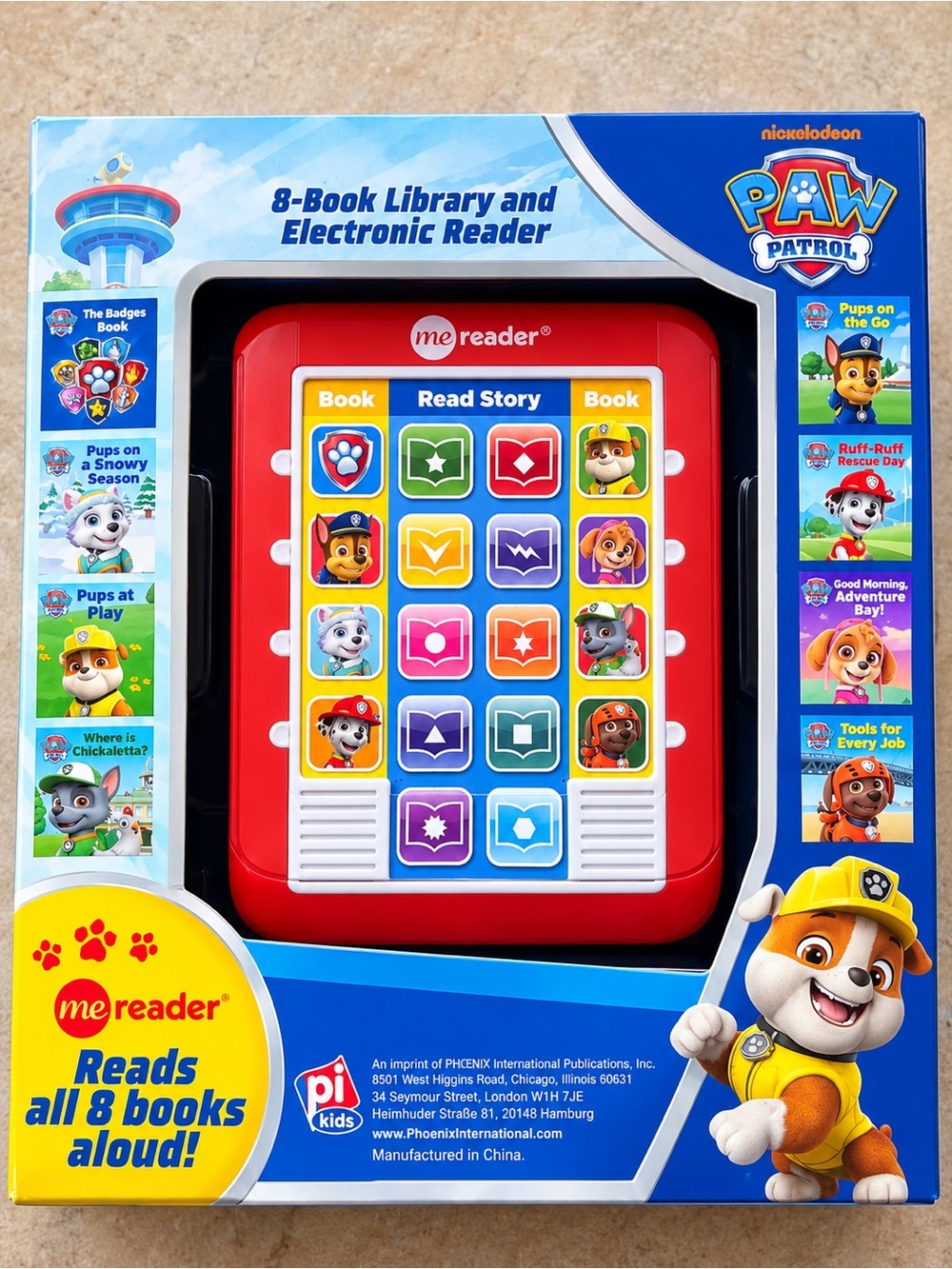 Paw Patrol Electronic Reader - Red